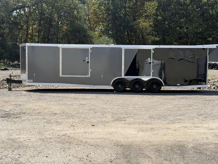 New 16335 8.5x32ft; Charcoal/Black; 6ft6 interior hight