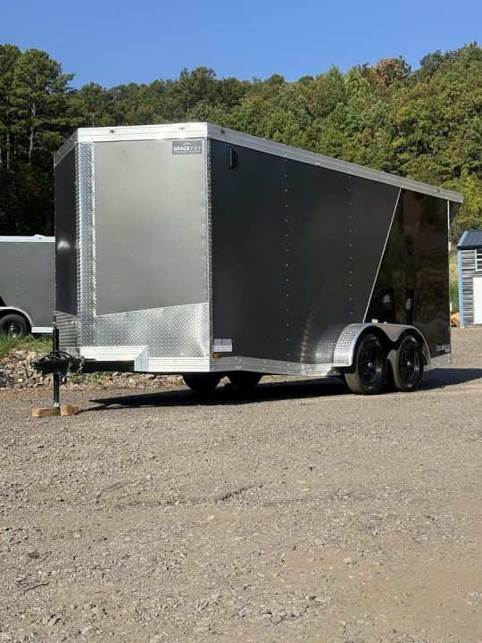 New 16390 7x16ft; charchoal/black; 7ft interior hight