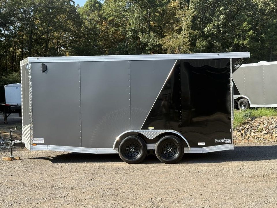 New 16390 7x16ft; charchoal/black; 7ft interior hight