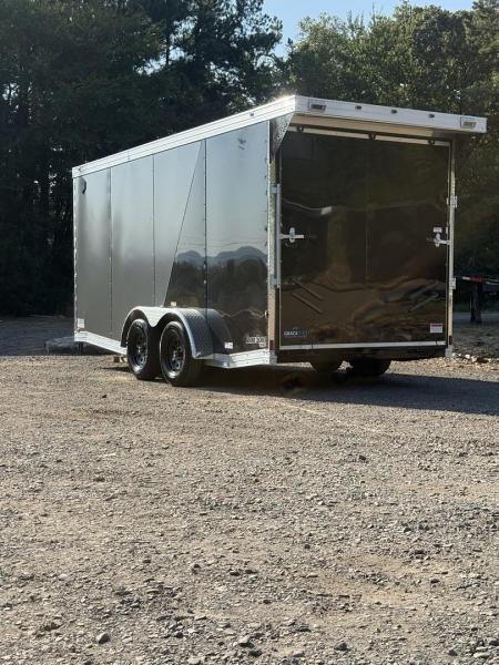 New 16390 7x16ft; charchoal/black; 7ft interior hight