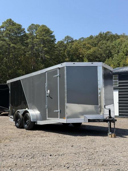 New 16398 7x16ft; Charcoal/Black; 6ft interior hight no paperwork at the moment