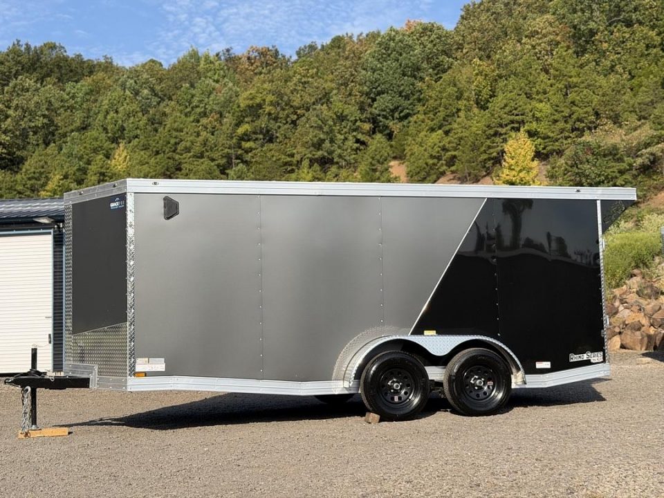 New 16400 7x16ft; Charcoal/Black; 6ft interior hight