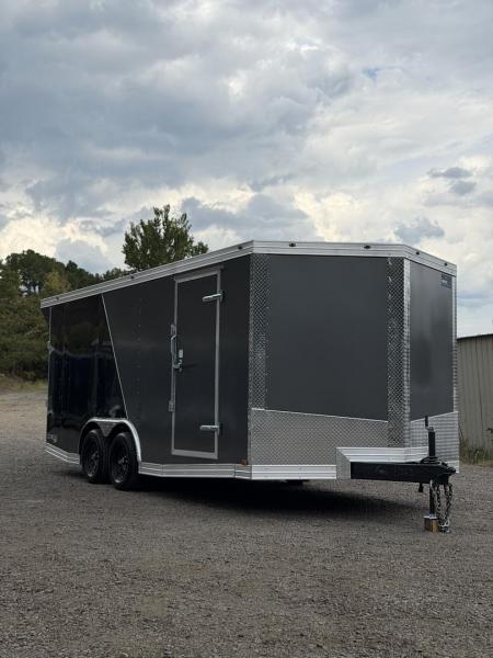 New 17323 8.5x18ft; Charcoal/Black; 6ft6 interior hight
