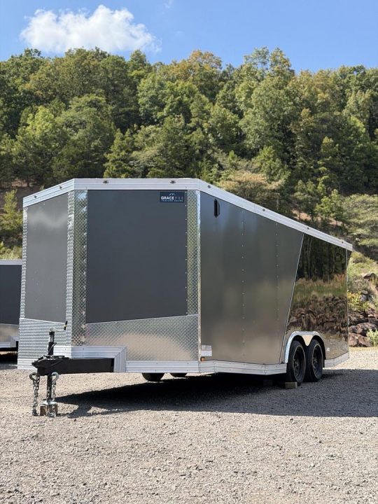 New 17625 8.5x20ft; Charcoal/black; 6ft6 interior hight