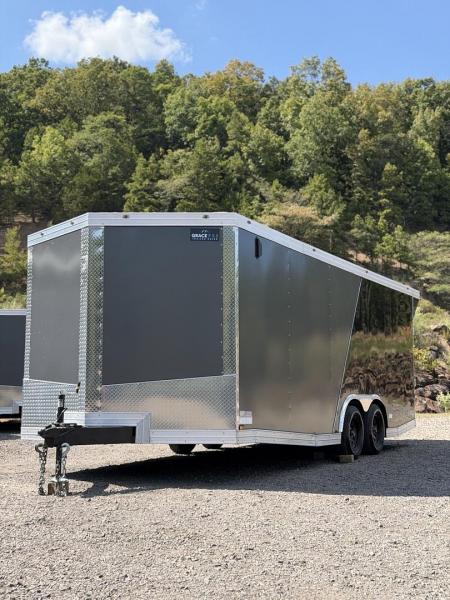 New 17625 8.5x20ft; Charcoal/black; 6ft6 interior hight