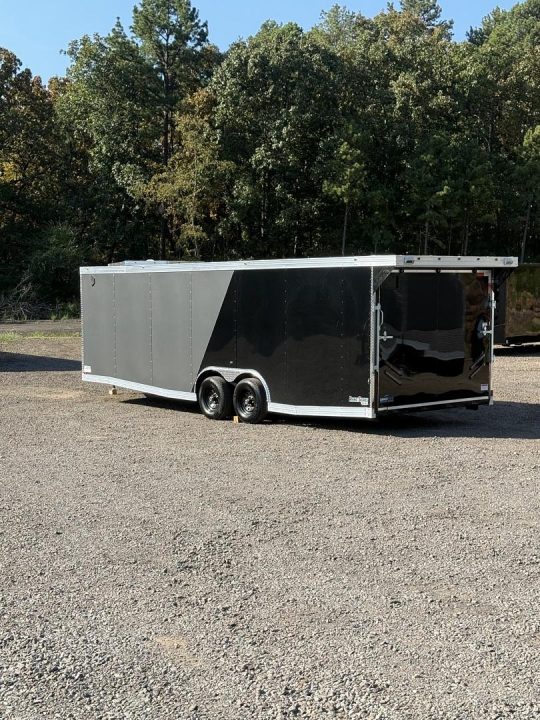 New 17663 8.5x26ft; Charcoal/Black; 6ft6 interior hight
