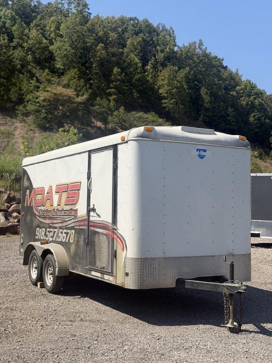 New 4638 7x16ft; White/used; friday