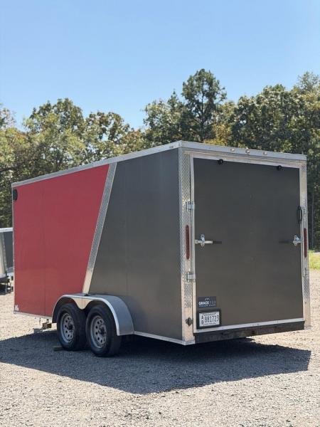New 9841 7x16ft; Red/Charcoal; 7ft interior hight; mini split