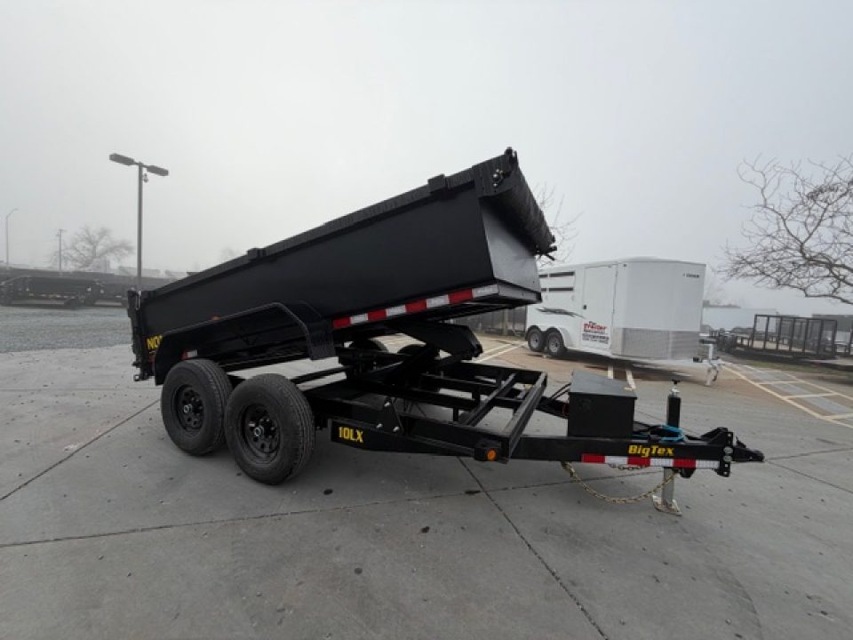 New 2027 Big Tex Trailers 10LX-12C2A 7FT X 12FT 9990 GVW Dump Trailer