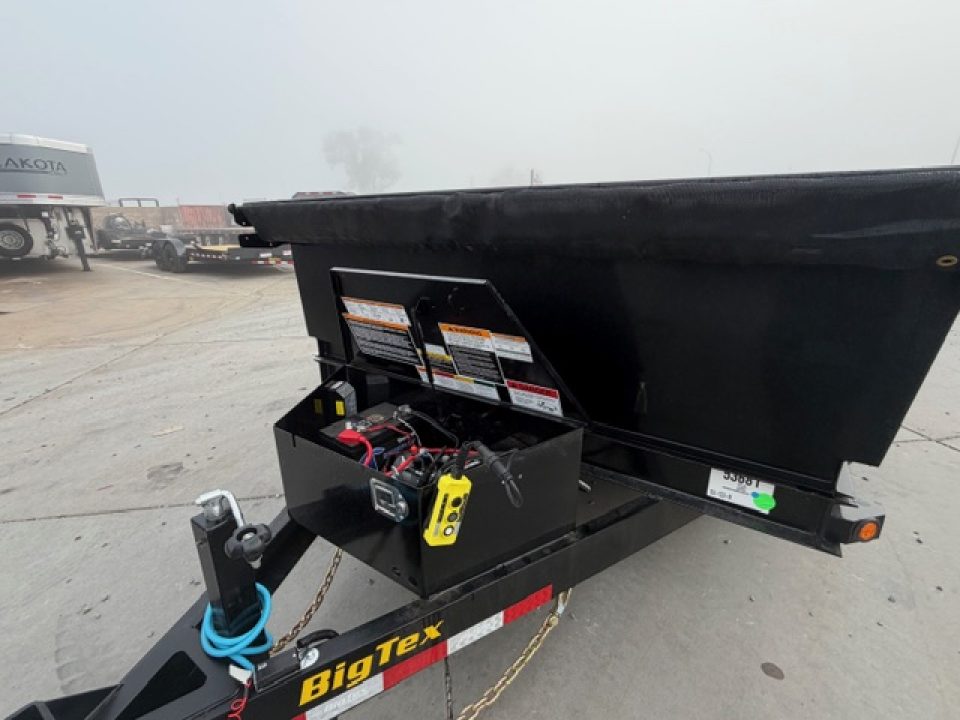 New 2027 Big Tex Trailers 10LX-12C2A 7FT X 12FT 9990 GVW Dump Trailer