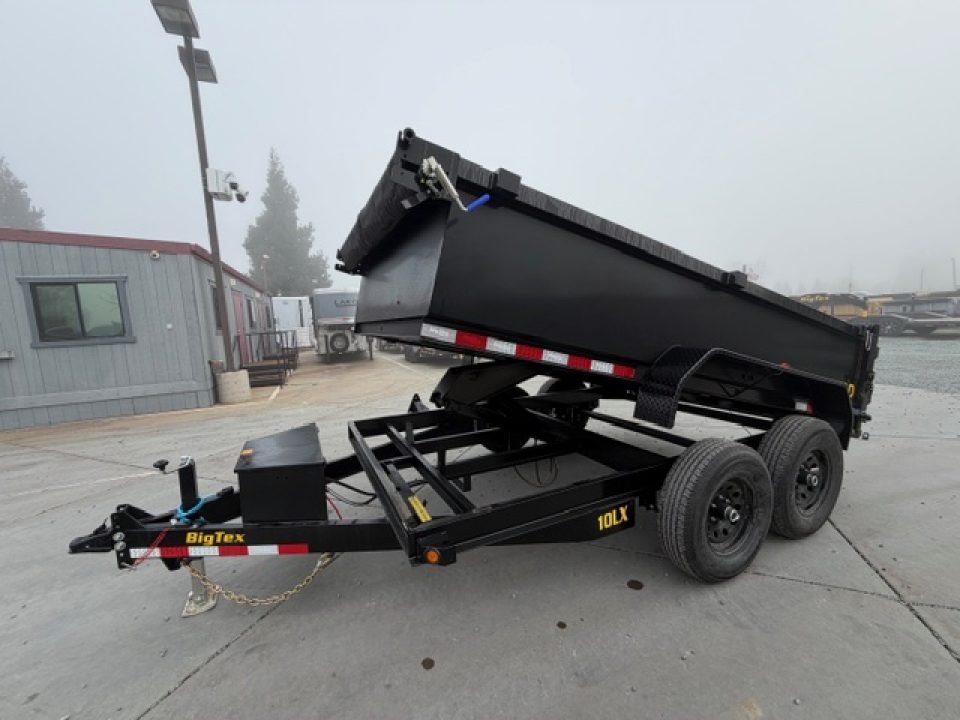 New 2027 Big Tex Trailers 10LX-12C2A 7FT X 12FT 9990 GVW Dump Trailer