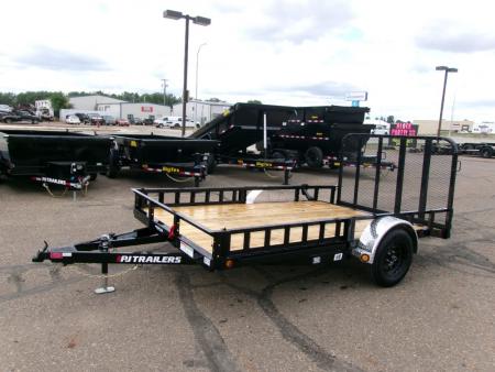 New 2027 PJ Trailers U821231DSBK-ATVR-SP02 Utility Trailer