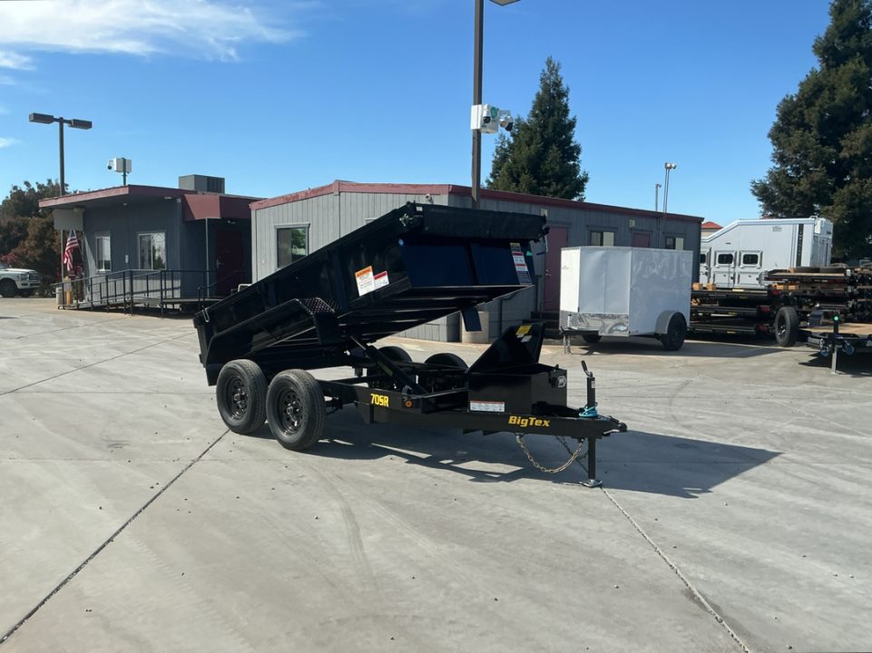 New 2026 Big Tex Trailers 70SR-10-5WDD 5FT X 10FT 7K GVW Dump Trailer