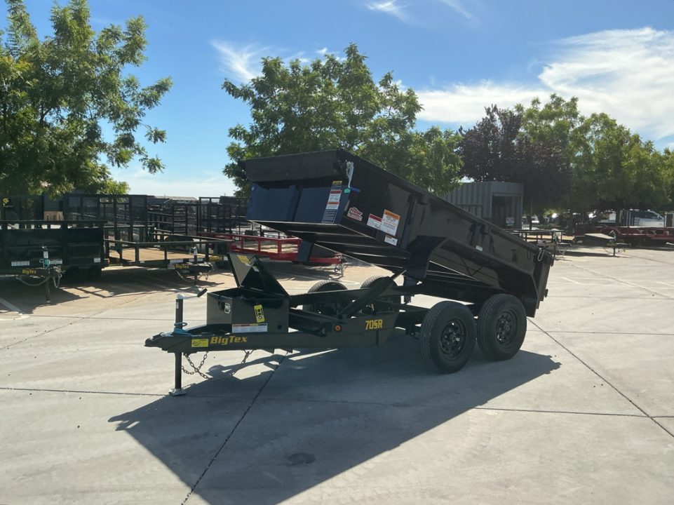 New 2026 Big Tex Trailers 70SR-10-5WDD 5FT X 10FT 7K GVW Dump Trailer