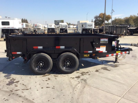 New 2027 Big Tex Trailers 14LP-12-6SIR 7FT X 12FT 14K GVW Dump Trailer