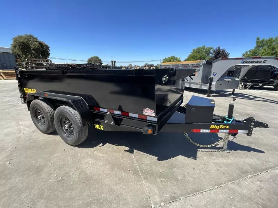 New 2027 Big Tex Trailers 14LX-12C2A 7FT X 12FT 14K GVW Dump Trailer