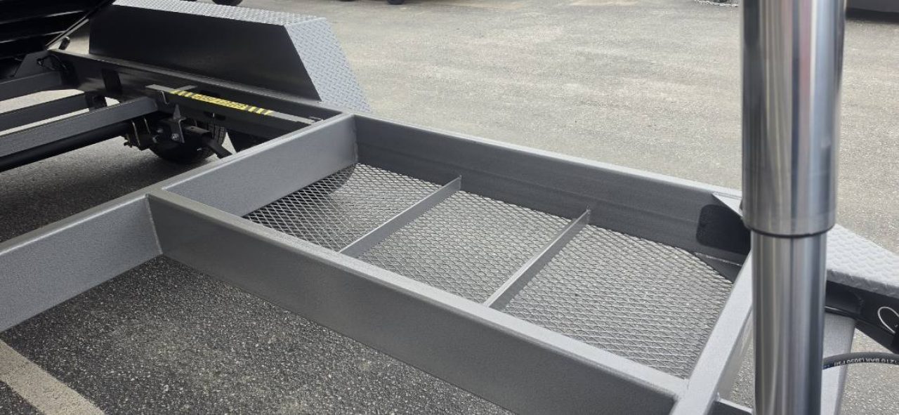 New SALE**7 x 14 DUT15 BWISE Telescopic Ultimate Dump Trailer 15.4K **Gloss Black/ HtoneGray Frame