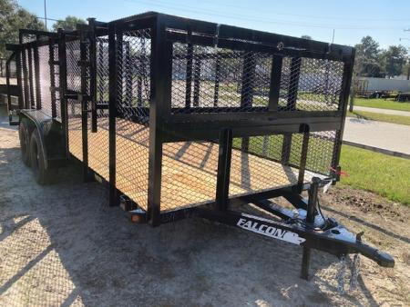 New 2026 Falcon Trailers 6.05x16 TA Landscape Trailer