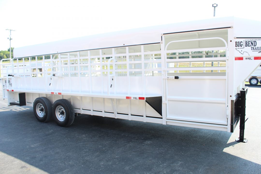 New 2026 Big Bend GOOSENECK Stock / Stock Combo Trailer