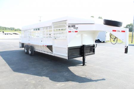 New 2026 Big Bend GOOSENECK Stock / Stock Combo Trailer
