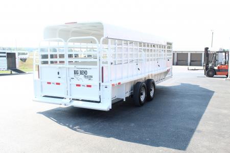 New 2026 Big Bend GOOSENECK Stock / Stock Combo Trailer