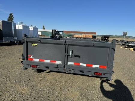 New 2027 LAMAR TRAILERS 83x12 14K DL27 Dump Trailer 24" SIDES