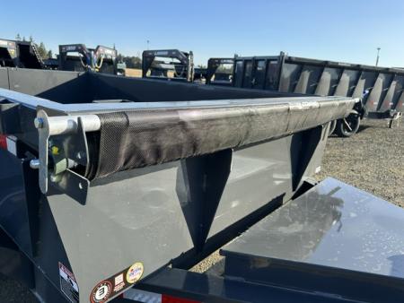 New 2027 LAMAR TRAILERS 83x12 14K DL27 Dump Trailer 24" SIDES