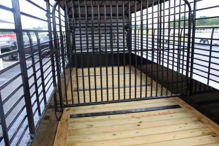 New 2026 Gooseneck Trailer MFG CANVAS TOP Stock / Stock Combo Trailer