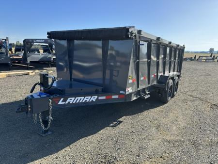 New 2027 LAMAR TRAILERS 83x16 16K DL28 Dump Trailer 48" SIDES