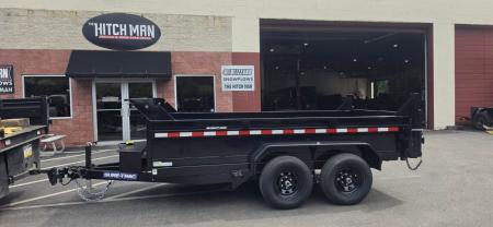 New 6x12 Sure-Trac Low-Pro Single Ram Dump Trailer 10k
