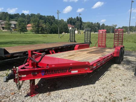 Used 2024 Diamond C Trailers LPX207 20X82 Equipment Trailer