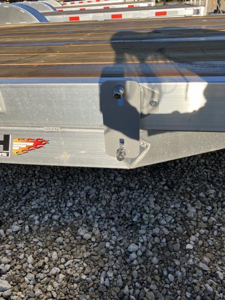 New 2027 H&H Trailers 82x16+2 7000 GVWR Aluminum Car Hauler