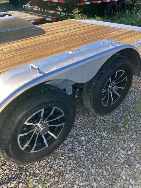 New 2027 H&H Trailers 82x16+2 7000 GVWR Aluminum Car Hauler