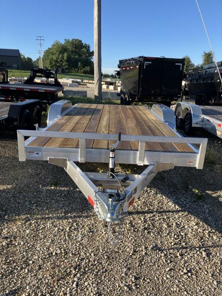 New 2027 H&H Trailers 82x16+2 7000 GVWR Aluminum Car Hauler