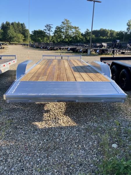 New 2027 H&H Trailers 82x16+2 7000 GVWR Aluminum Car Hauler