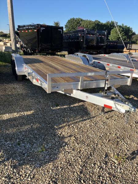 New 2027 H&H Trailers 82x16+2 7000 GVWR Aluminum Car Hauler