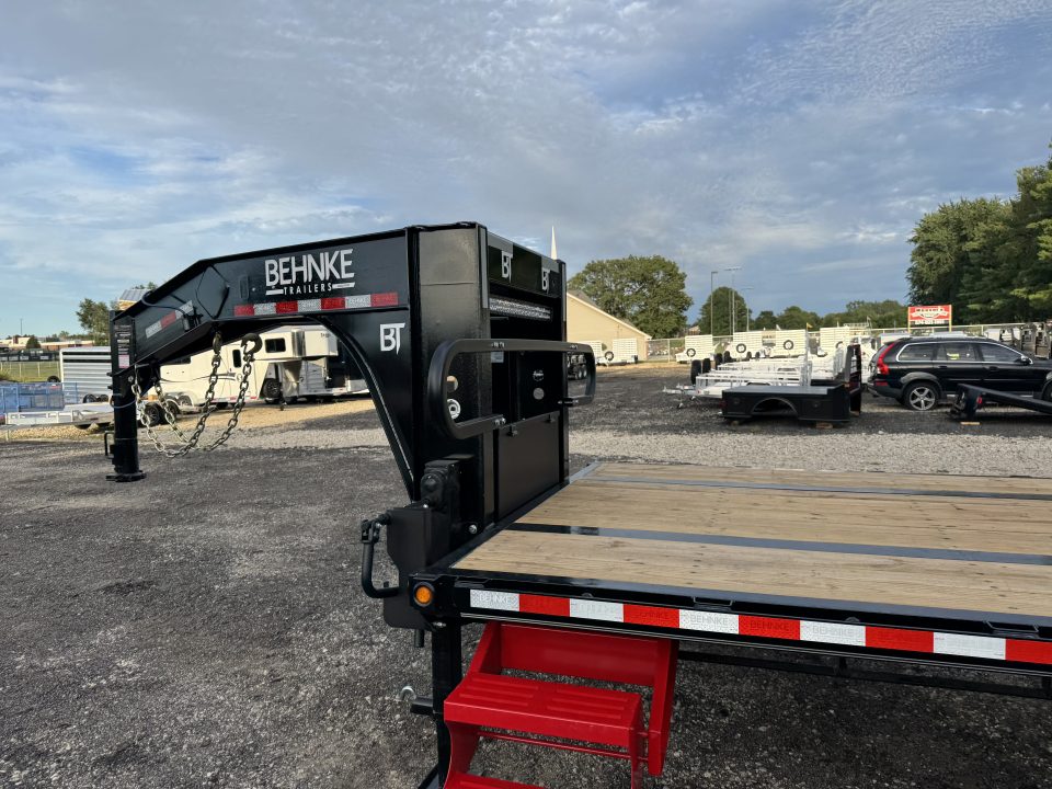 New 2027 Behnke FB8X32GNHBT-24EH Flatbed Trailer