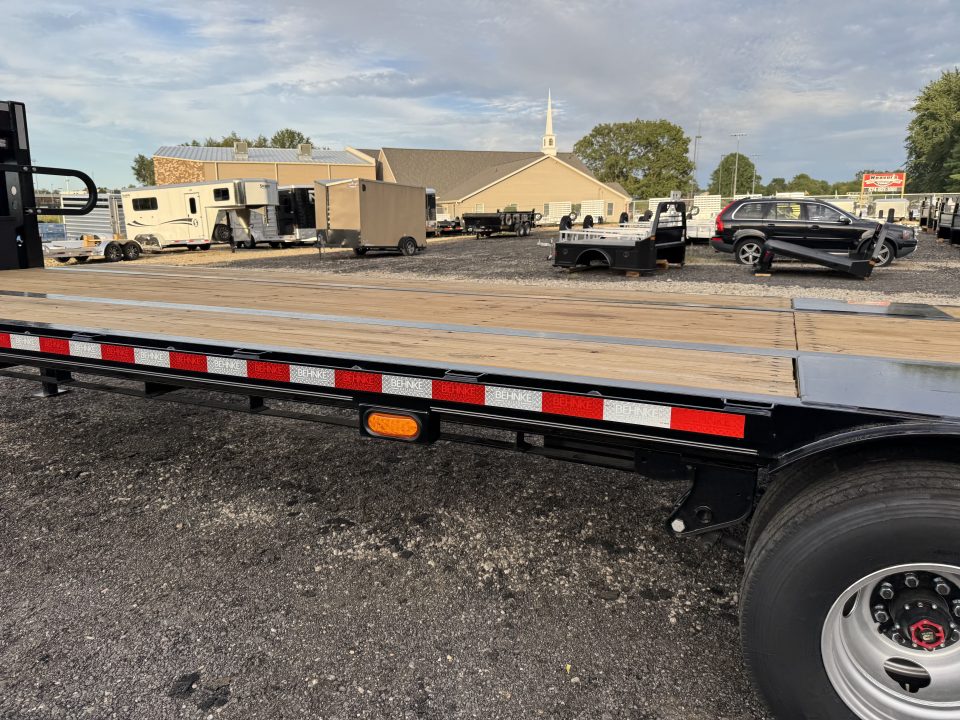 New 2027 Behnke FB8X32GNHBT-24EH Flatbed Trailer