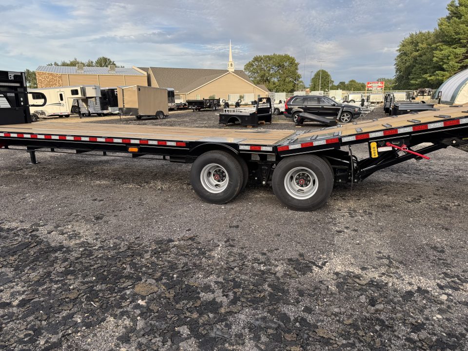 New 2027 Behnke FB8X32GNHBT-24EH Flatbed Trailer