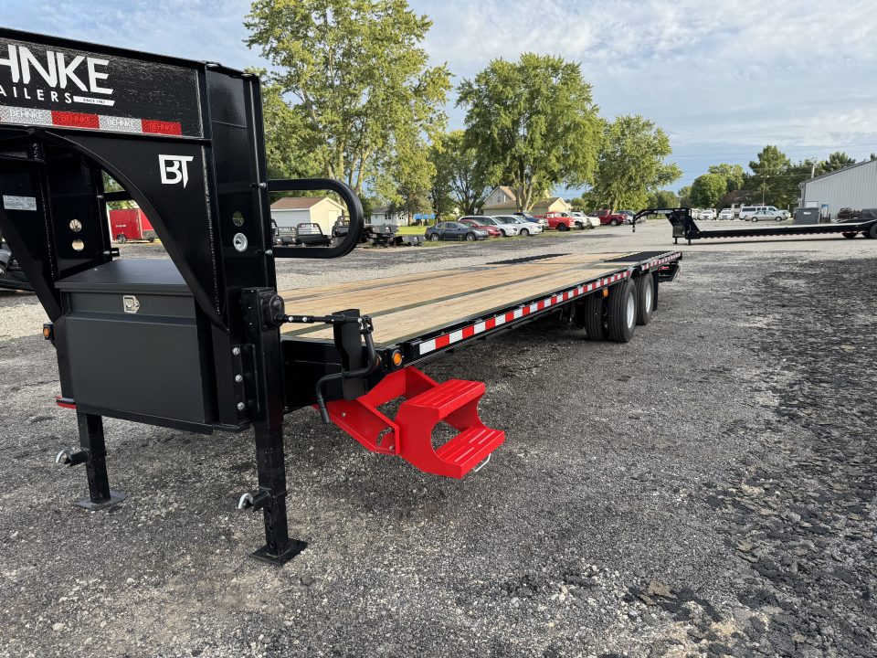 New 2027 Behnke FB8X32GNHBT-24EH Flatbed Trailer