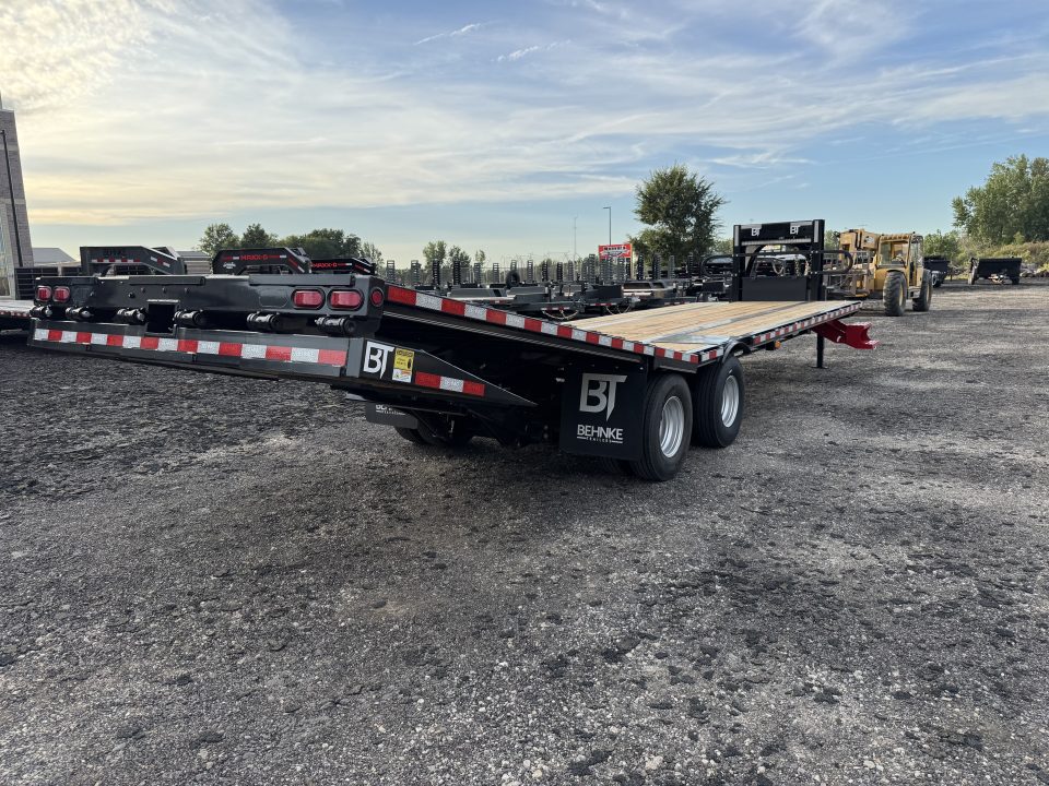 New 2027 Behnke FB8X32GNHBT-24EH Flatbed Trailer