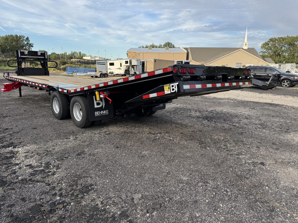 New 2027 Behnke FB8X32GNHBT-24EH Flatbed Trailer