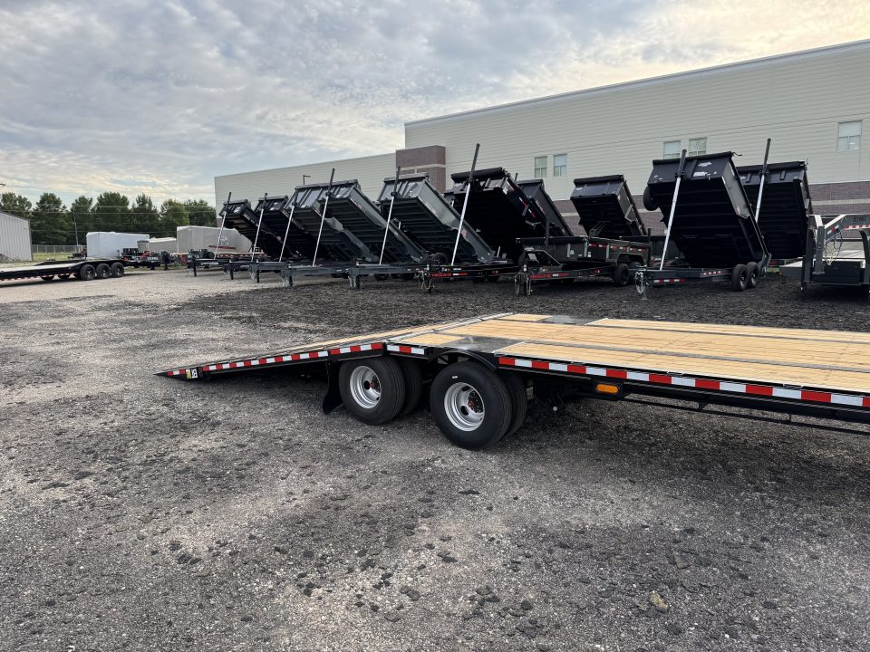 New 2027 Behnke FB8X32GNHBT-24EH Flatbed Trailer
