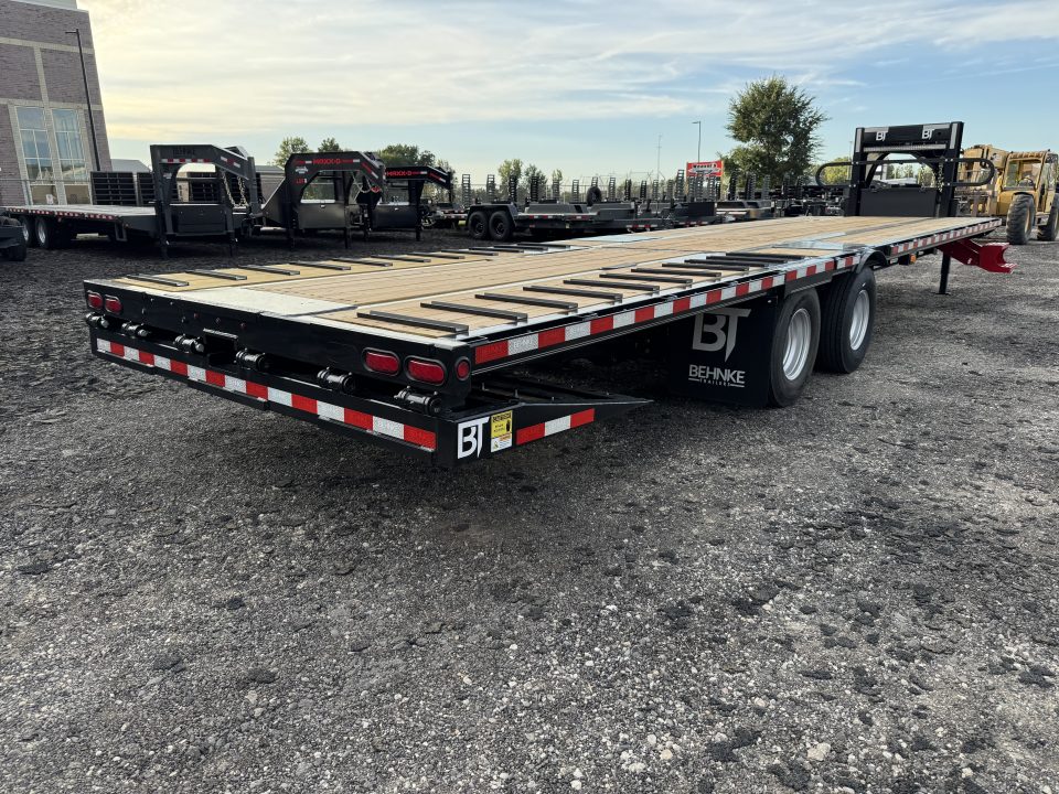 New 2027 Behnke FB8X32GNHBT-24EH Flatbed Trailer