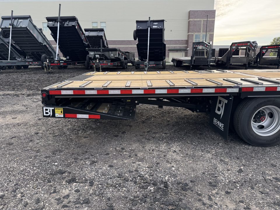 New 2027 Behnke FB8X32GNHBT-24EH Flatbed Trailer