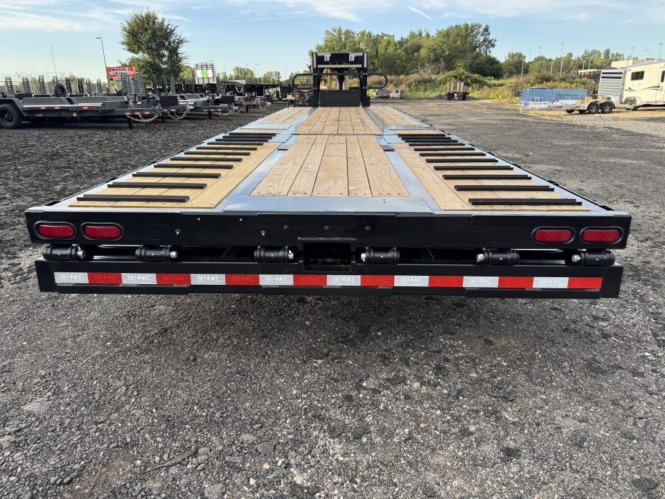 New 2027 Behnke FB8X32GNHBT-24EH Flatbed Trailer