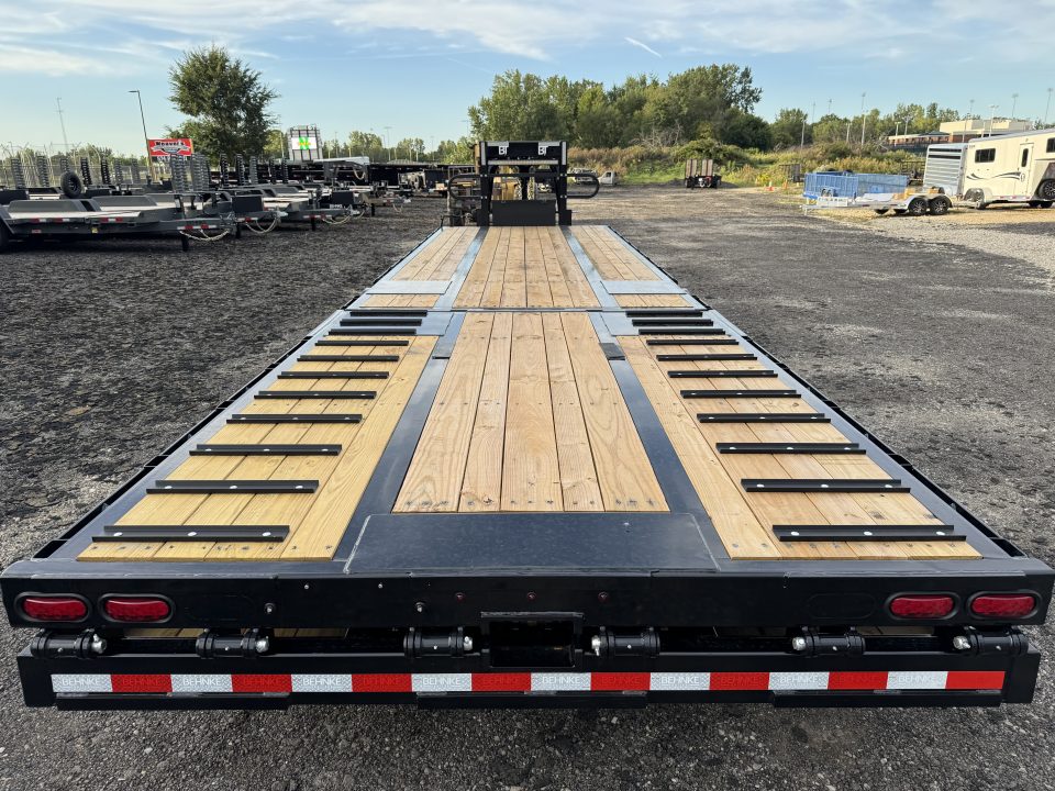 New 2027 Behnke FB8X32GNHBT-24EH Flatbed Trailer