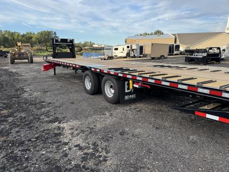 New 2027 Behnke FB8X32GNHBT-24EH Flatbed Trailer