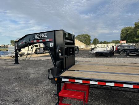 New 2027 Behnke FB8X32GNHBT-24EH Flatbed Trailer