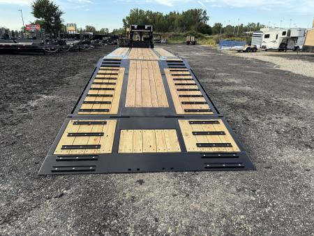 New 2027 Behnke FB8X32GNHBT-24EH Flatbed Trailer
